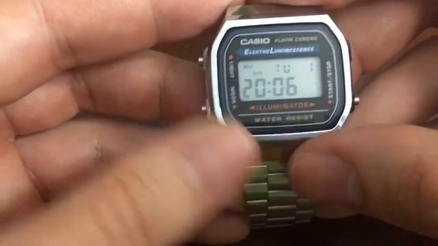 Casio A168 [3298] Watch Review! Great For The Price!