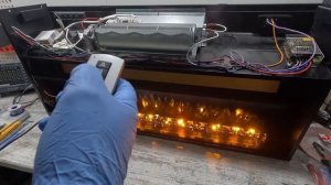 Ремонт электрокамина