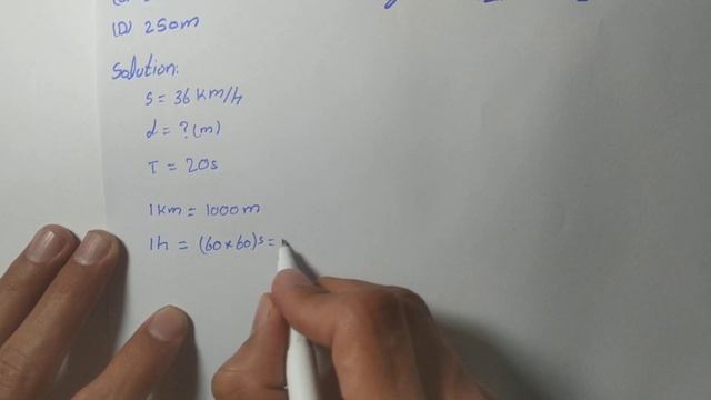 A car travels at the speed of 36 km/h. What is the distance traveled |PPSC |Math |Urdu/Hindi смотреть онлайн