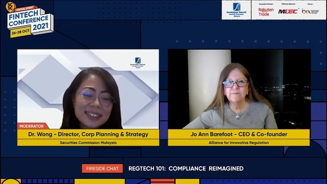 SCxSC Fintech Conference 2021 - Rectech 101 : Compliance - Reimagined - Fireside смотреть онлайн