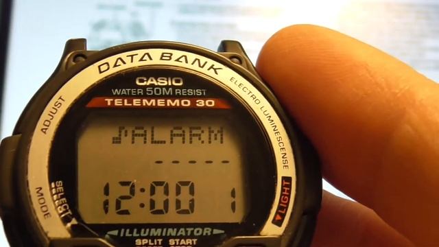 Casio DB-34H Data Bank (Telememo)