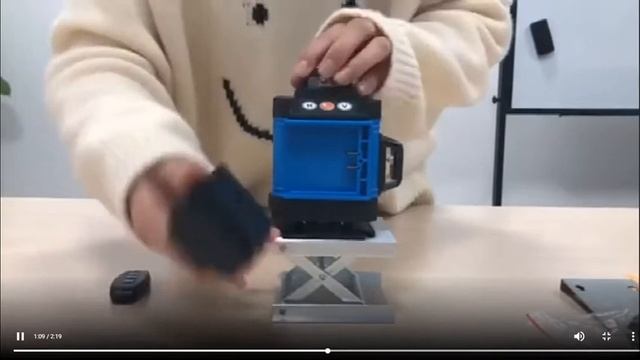 Nivel laser KMOON 16 líneas 360 grados смотреть онлайн