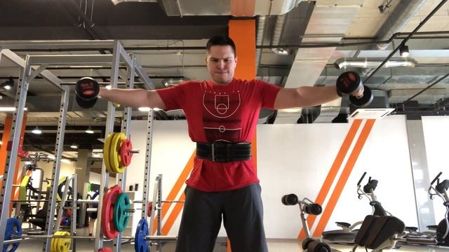 Метаболик 1. Неделя 5. День 5. Отведения с гантелями стоя ( вверх быстро, вниз на 4-6 счетов) смотреть онлайн
