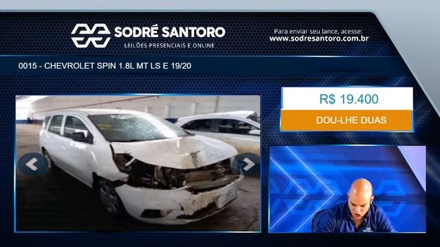 Leilão de Veículos Bradesco 20/04/2022 - Sodré Santoro Leilões смотреть онлайн