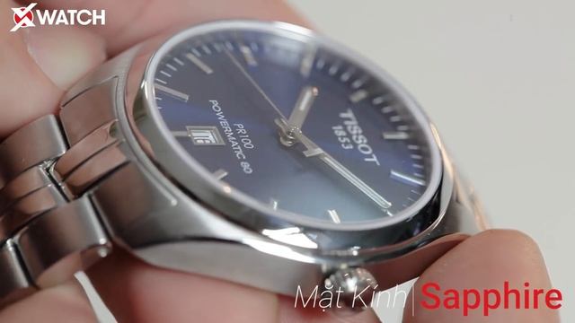 Trên tay đồng hồ Tissot PR 100 POWERMATIC 80 T101.407.11.041.00 смотреть онлайн