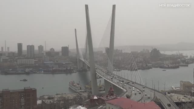 Владивосток,Суханова-сопка Орлиное гнездо (12 апреля 2023). смотреть онлайн