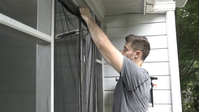 Flux Phenom Magnetic Screen Door Installation Video for Wooden Door Frame смотреть онлайн
