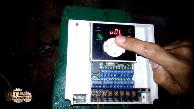 Belajar cara menyalakan motor menggunakan INVERTER / VARIABLE SPEED LS IG5A смотреть онлайн