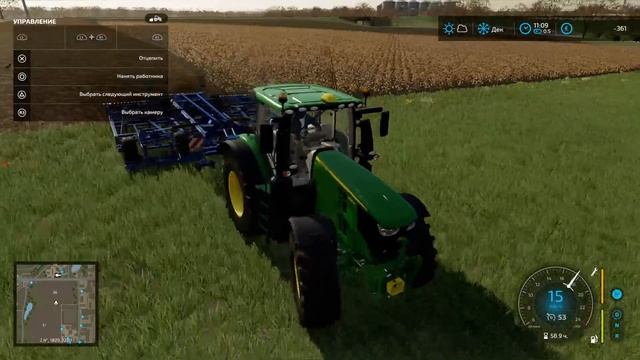 Farming Simulator 22 ➤ Сложный режим • Карта ELMCREEK. Часть 40. Культивация по контракту смотреть онлайн
