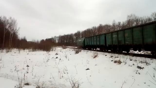Тепловоз 2м62у-0221 перегон Металлист Ворсма смотреть онлайн