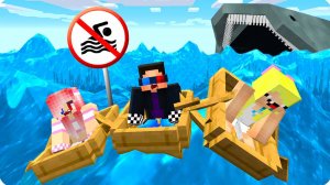 💧ВЫЖИВАНИЕ В АНОМАЛЬНОМ ОКЕАНЕ В МАЙНКРАФТ! ШЕДИ ЛЕСКА И НУБИК MINECRAFT