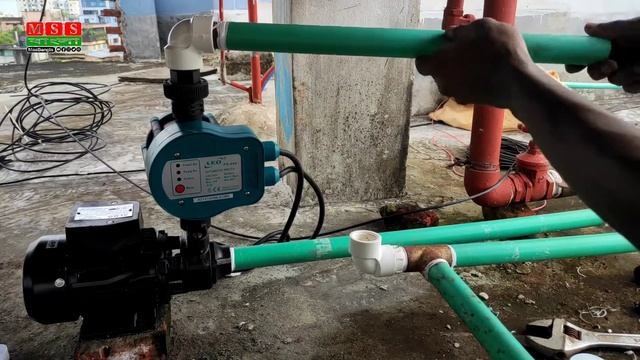 Automatic Water Pump Controller Installation Automatic Pressure Controller For Water Pump Fitting смотреть онлайн