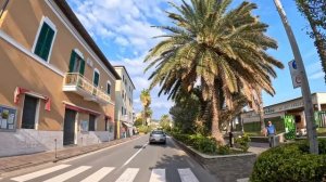 Живописная поездка по итальянской Ривьере: Сан-Ремо ➤ Генуя, вдоль моря! Часть 2/2, 4k 60fps UHD