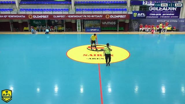 ЗИМНЕЕ ПЕРВЕНСТВО 1 (2022-23ГГ.) I Лига. KS Dynasty 2:4 FC "SAMGAU" смотреть онлайн