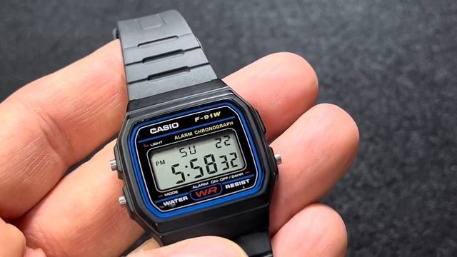 Dirt Cheap EDC Watch. Casio F-91w смотреть онлайн