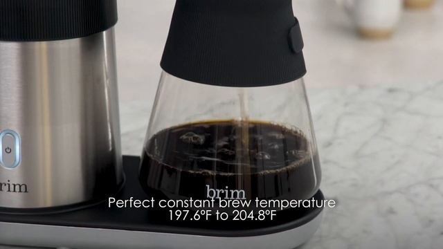 Brim Coffee Demo - 8 Cup Pour Over Coffee Maker смотреть онлайн