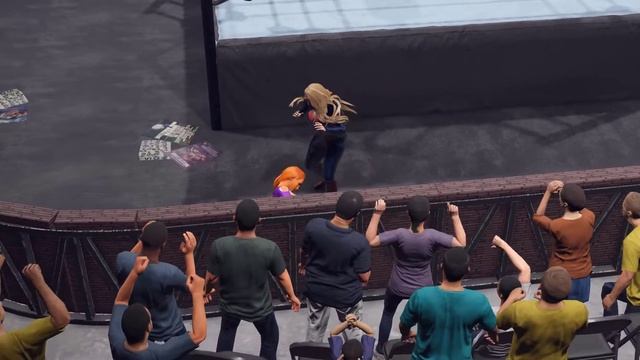 Starfire v Supergirl | WWE 2K22 | Fantasy Fights - Superheroes смотреть онлайн