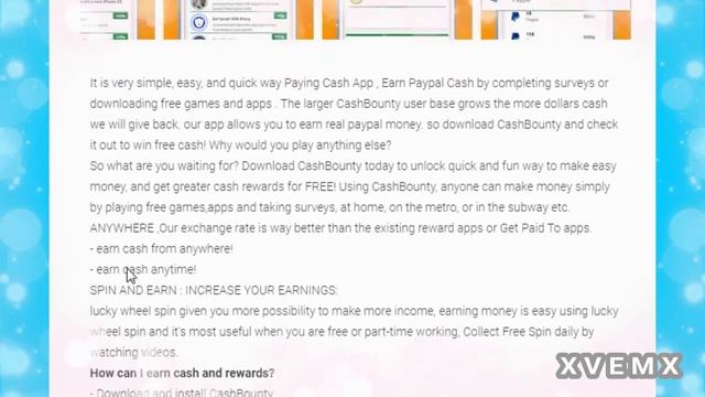 CashBounty Make Money App ( Google Play ) The larger user base grows the more dollars cash смотреть онлайн