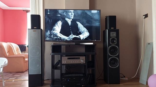 Yamaha RX-V1500 & Quadral Argent 80.