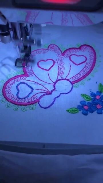 Singer Futura xl400 Computerized Embroidery designs.# .02.01.2022 #shorts# kids design. смотреть онлайн