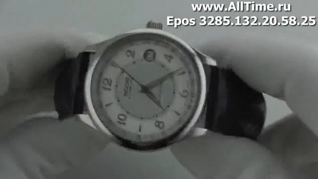 Мужские наручные швейцарские часы Epos 3285.132.20.58.25 смотреть онлайн