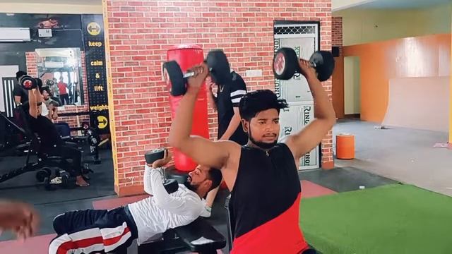 Shoulder press 15 kg for 8 rep.(light weight) #shoulderworkout #gym #gymlife #gymmotivation #suppor смотреть онлайн