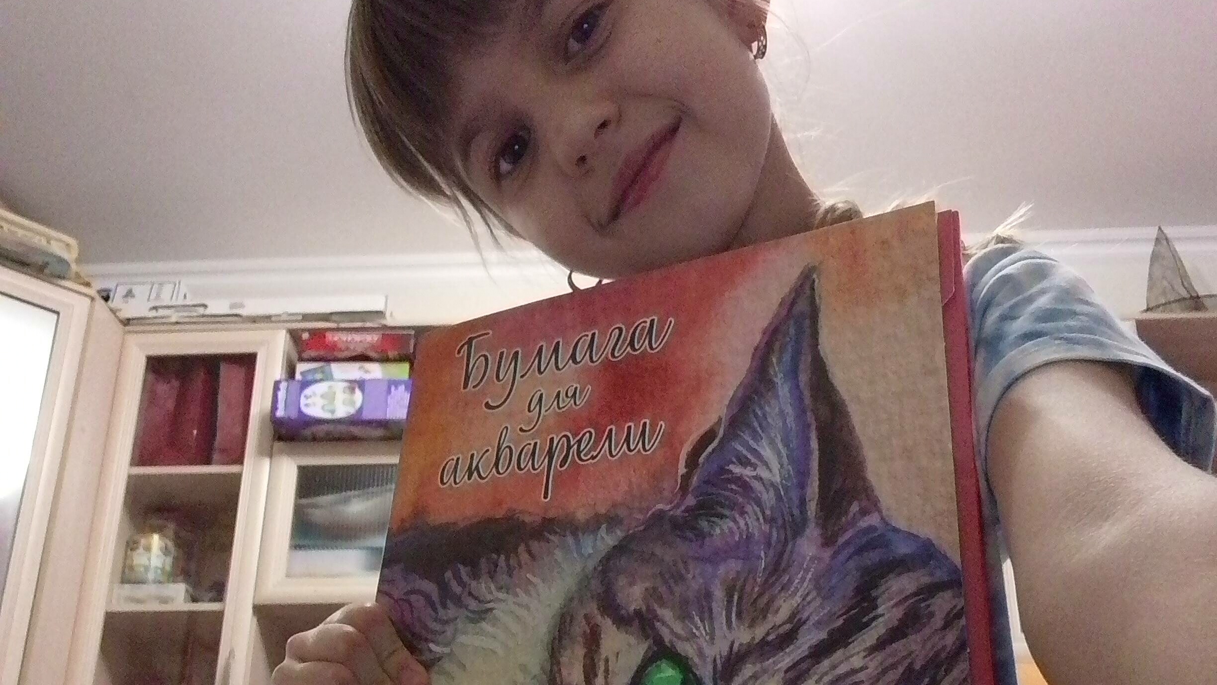 рисую акварелью на специальной бумаге 🤗💖 смотреть онлайн