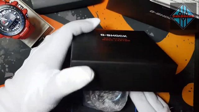Unboxing Casio G-Shock GPW-1000RD-4ADR смотреть онлайн