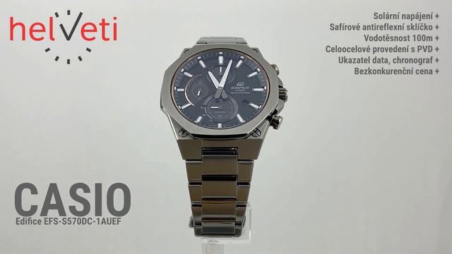 Casio Edifice EFS-S570DC-1AUEF смотреть онлайн