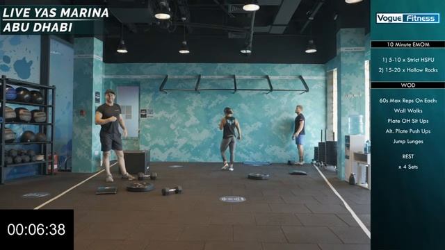 Vogue Fitness Live Home WOD | EPISODE 64 смотреть онлайн