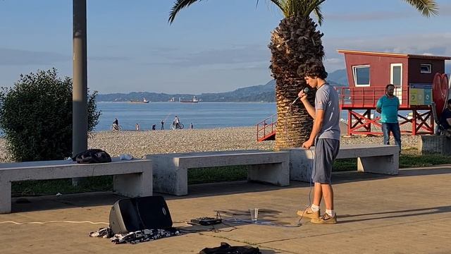 4. DAVIT VASHAKMADZE Queen - Killer Queen on Batumi ყველაზე ნიჭიერი ქუჩის მომღერალი