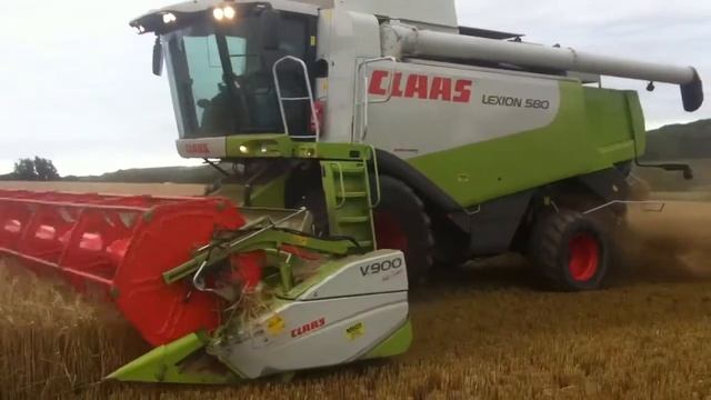CLAAS LEXION 580 смотреть онлайн