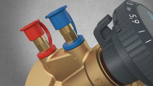 Oventrop HydroCom balancing valves (english)