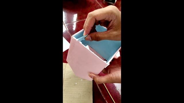 Membuat Karya Seni Rupa 3 Dimensi Dari Bahan Bekas || Tutorial Membuat Tempat Sampah Mini смотреть онлайн
