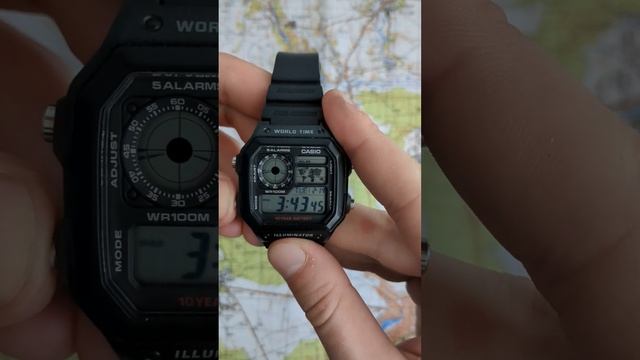 Casio AE-1200WH смотреть онлайн