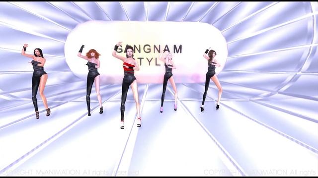 GANGNAM Style Dances - PROMO VIDEO - MyANIMATION смотреть онлайн