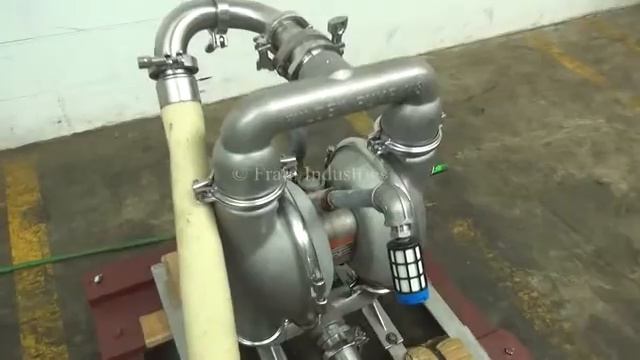 Wilden Diameter Positive Displacement Diaphram Pump Demonstration смотреть онлайн