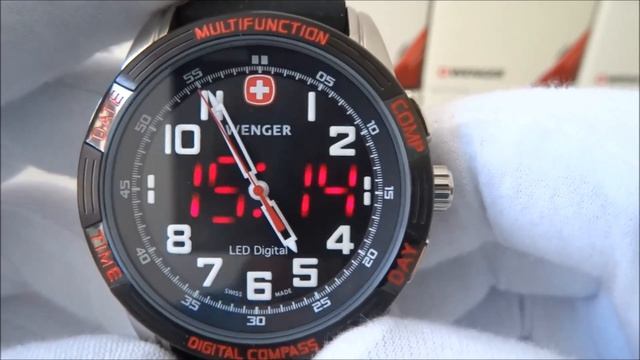 Wenger Led Nomad -- Digital Compass 70430