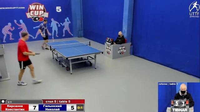 13:00 Кирсанов Константин 0-3 Галынский Николай cтол 5 ЮГ-2 18.11.21 смотреть онлайн