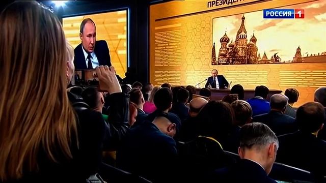 Часы и начало программы Вести (Россия 1, 20.12.2019) смотреть онлайн