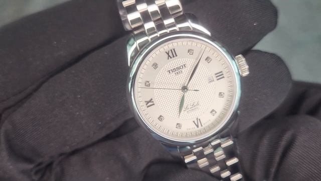 Швейцарський механічний годинник TISSOT Le Locle Automatic Lady T006.207.11.036.00 | Style-Time смотреть онлайн