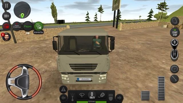 Truck Simulator 2018/Первый РЕЙС 8:48 Минут! смотреть онлайн