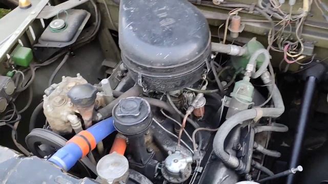 URAL 375D Uruchomienie Silnika Po Zimowym Postoju Урал 375Д