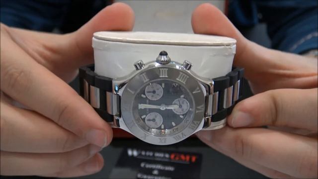 Cartier Chronoscaph 21 Chrono Rubber | WatchesGMT