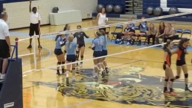North Canton Hoover Vikings at Louisville Leopards Volleyball Highlights 8 20 2016 смотреть онлайн