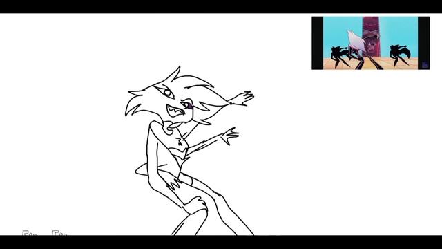 Анимация отрывка из песни Poison,4 часа делал смотреть онлайн