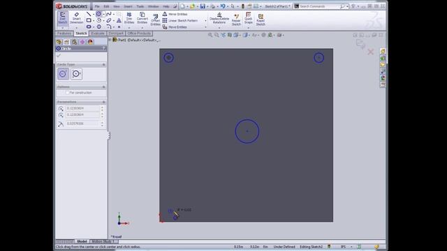 Solidworks model of pump lid смотреть онлайн