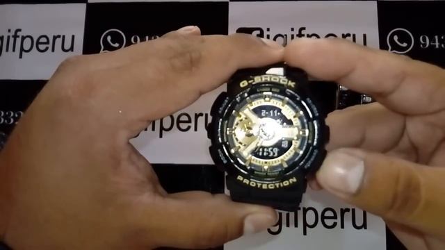 Gshock GA110 Réplica - Configuración смотреть онлайн