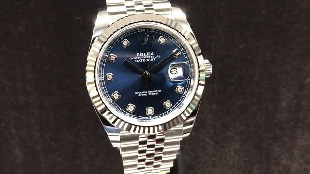 (SOLD). 2022 Rolex DateJust 41 126334 смотреть онлайн