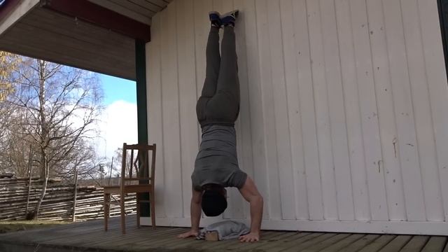 Handstand Push Up Tutorial (HSPU) - Complete Progression смотреть онлайн